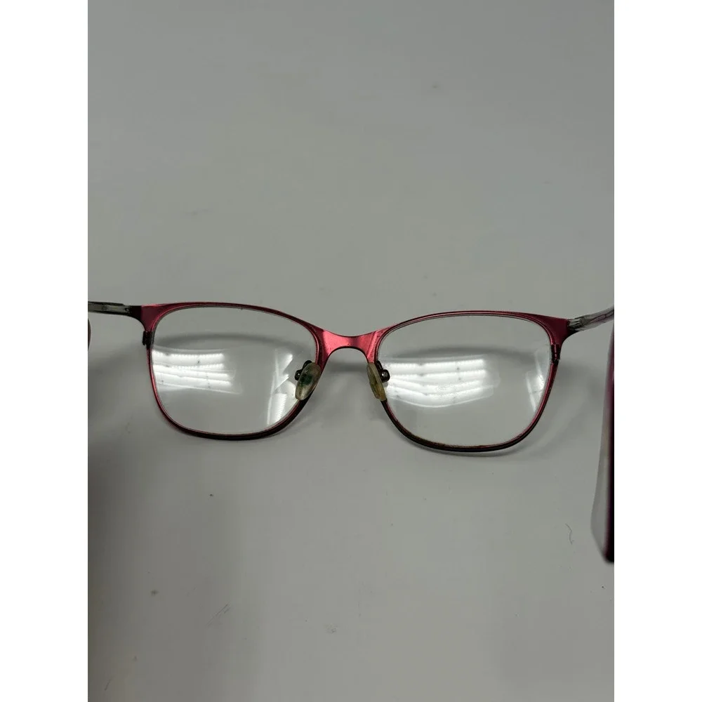 Converse Eyeglasses Metallic Burgundy Glitter Temple Rectangular Frames only